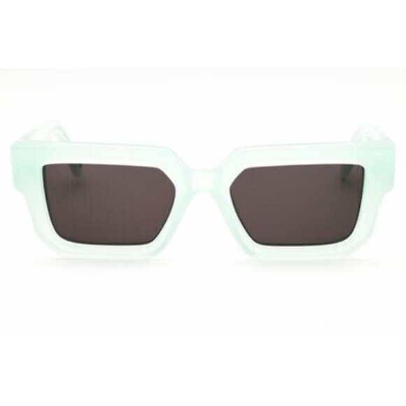 NWT Off White SILVERSTONE-OERI146S25PLA0015307 Rectangle 52mm Sunglasses
